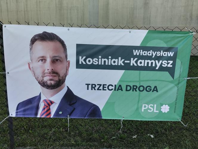 Plakaty wyborcze w Tarnowie