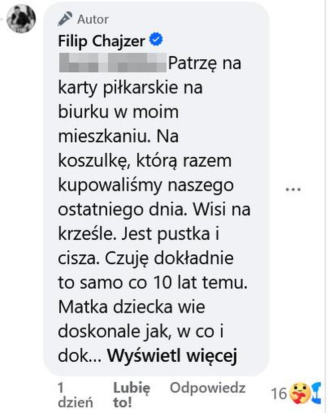 Filip Chajzer o kontaktach z synem