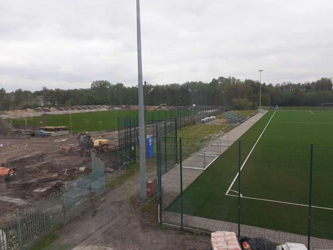 Remont Stadionu Miejskiego w Starachowicach (kwiecień 2024)