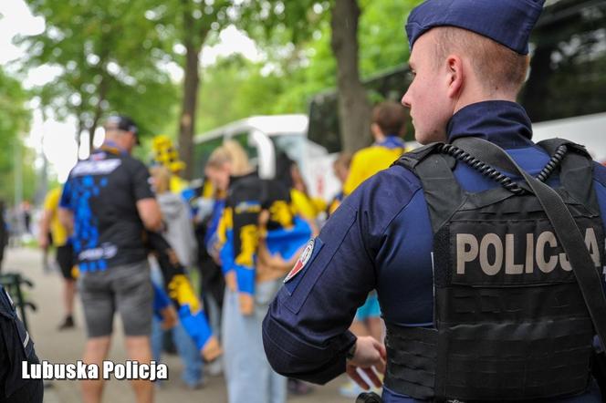 Lubuska policja zabezpieczała derby w Zielonej Górze