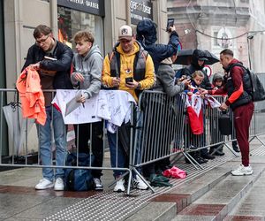 Piłkarze wyjechali na mecz Polska - Litwa