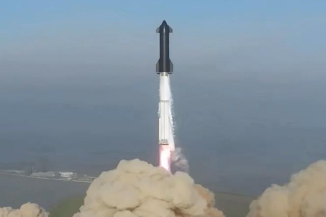 Lot testowy rakiety Starship