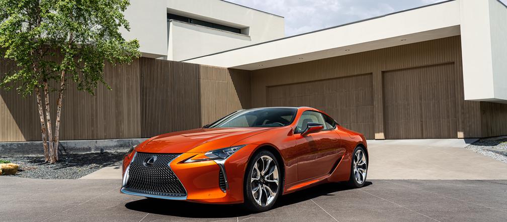 Lexus LC w kolorze Blazing Carnelian