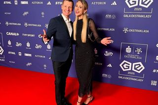 Rafał Mroczek na gali Ekstraklasy