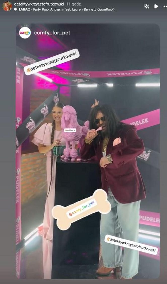 Maja i Krzysztof Rutkowscy na Pink Party