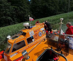 Dwie akcje ratunkowe na Mazurach. 57-latek nie żyje, 10-latka zabrał śmigłowiec [ZDJĘCIA]