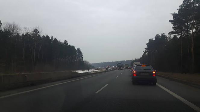 Mierzęcice: Czołowe zderzenie z ciężarówką. 3 osoby trafiły do szpitala