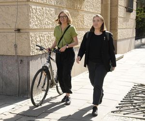 Biejat poczuła wiosnę! Z tramwaju przesiadła się na rower [ZDJĘCIA]