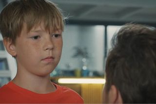 M jak miłość odcinek 1829. Szymek (Staś Szczypiński), Marcin (Mikołaj Roznerski)