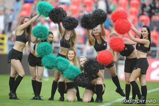 Seksowne cheerleaderki GKS-u Tychy