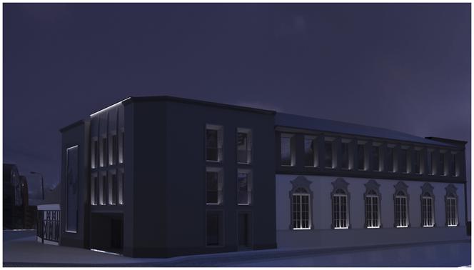 Wizualizacje zrewitalizowanego Teatru Kameralnego w Bydgoszczy