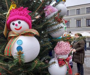  Zamojskie przedszkola i szkoły dekorowały choinki