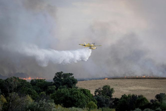 Pożary w Hiszpanii.
