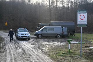 Lubelskie: 200 policjantów poszukuje obiektu, który wleciał w Polską przestrzeń powietrzną [ZDJĘCIA]