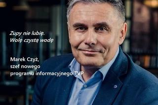 Zamiast Wiadomości TVP Marek Czyż proponuje czystą wodę MEMY