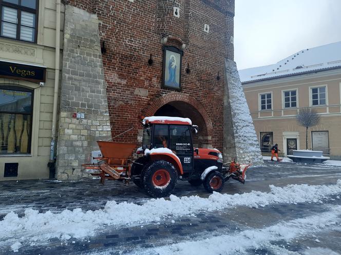 Akcja Zimowego Utzrymania Dróg w Lublinie 