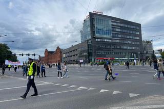 Strajk MOPS Łódź 21 czerwca