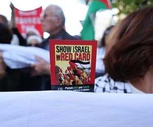 Mecz Włochy - Izrael w cieniu wielkiej zadymy