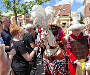 Pochód Lajkonika w Krakowie przyciągnął mieszkańców. Tłumy domagały się uderzenia buławą [GALERIA]