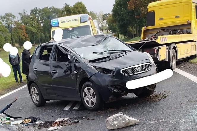 Wypadek w Mysłowice. Dwie osoby zostały ranne