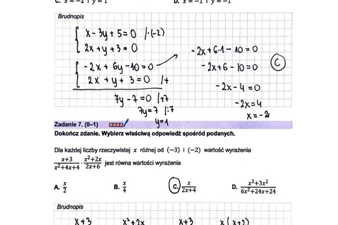Matura próbna 2024: matematyka. Arkusze CKE i odpowiedzi. Poziom podstawowy [Formuła 2023