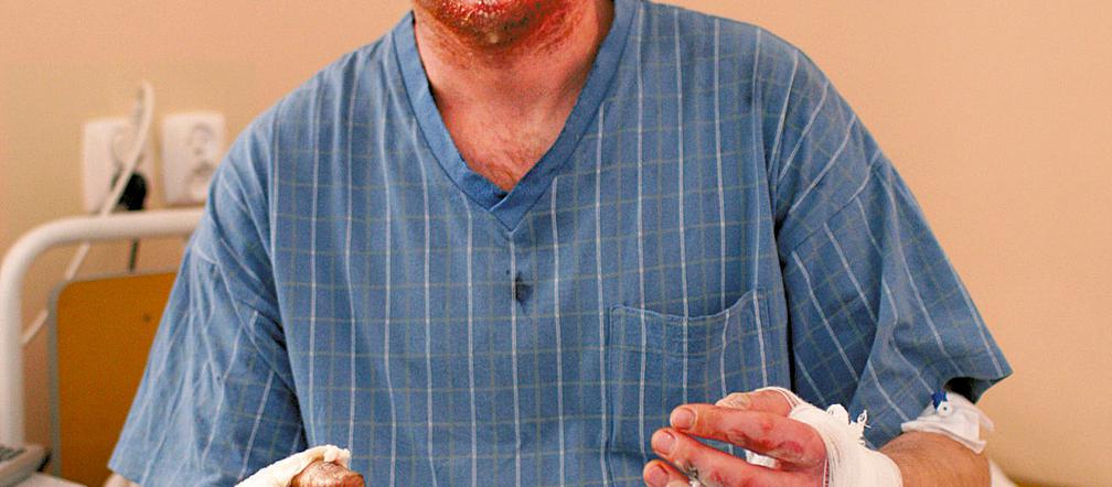 Tata bohater uratował rodzinę