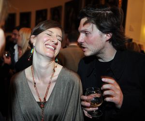 Maja Ostaszewska z partnerem