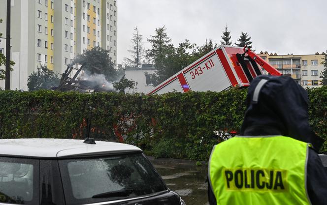 Toruń: Potężna eksplozja na ul. Wybickiego! Z domu nic nie zostało [ZDJĘCIA]