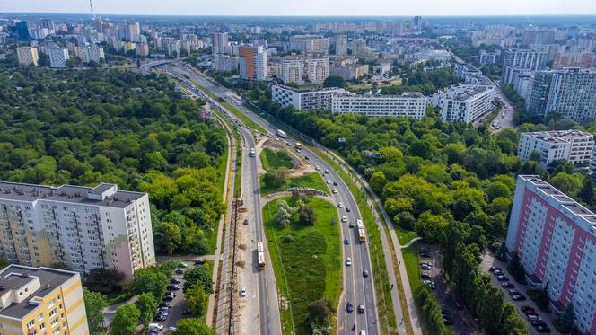 Wiadukt Trasy Łazienkowskiej prawie gotowy