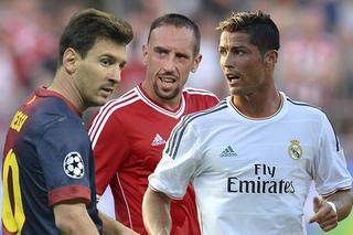 Ribery, Messi czy Ronaldo? Kto najlepszym piłkarzem Europy w sezonie 2012/2013?