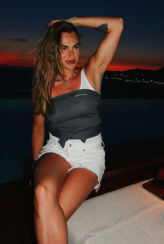 Aryna Sabalenka na wyspie Mykonos