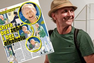 Andrzej Chyra wstawił zęba! Znalazł między festiwalami chwilę na zadbanie o siebie