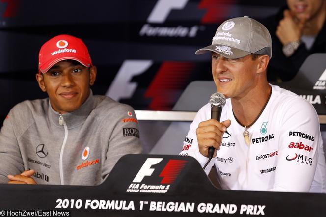 Lewis Hamilton, Michael Schumacher