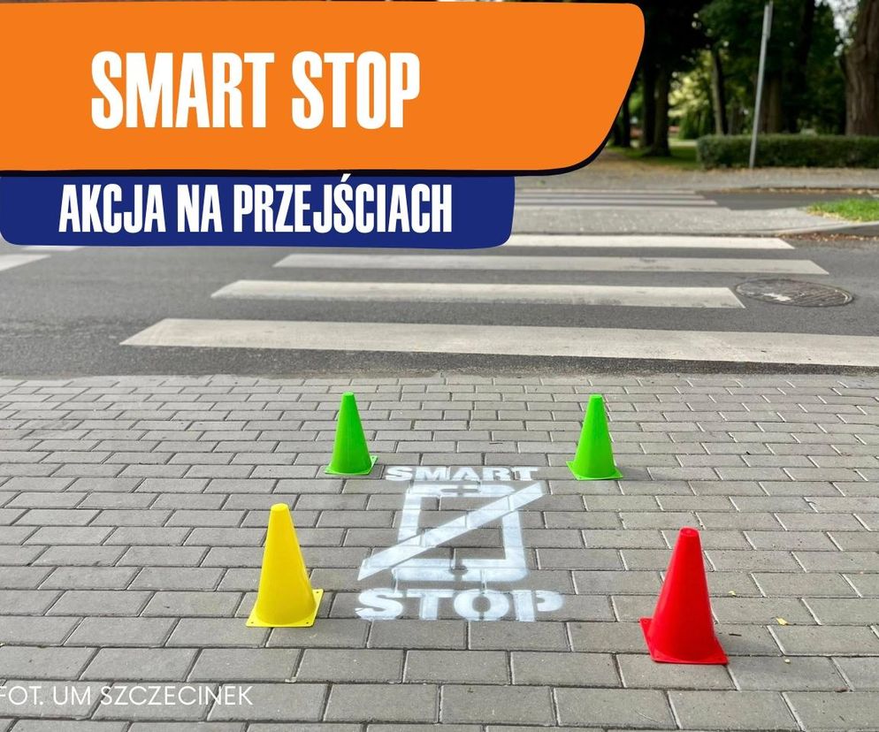 „Smart Stop” na pasach – nowa akcja w Szczecinku