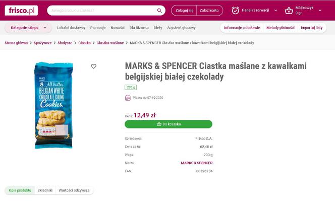 Marks&Spencer na Frisco.pl