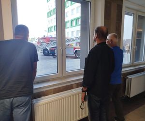 Powiatowe ćwiczenia strażackie w szpitalu wojewódzkim w Siedlcach