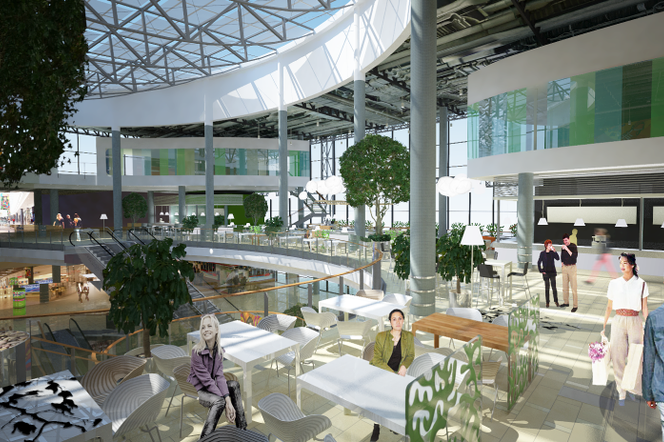 Nowy food court w Forum Gliwice