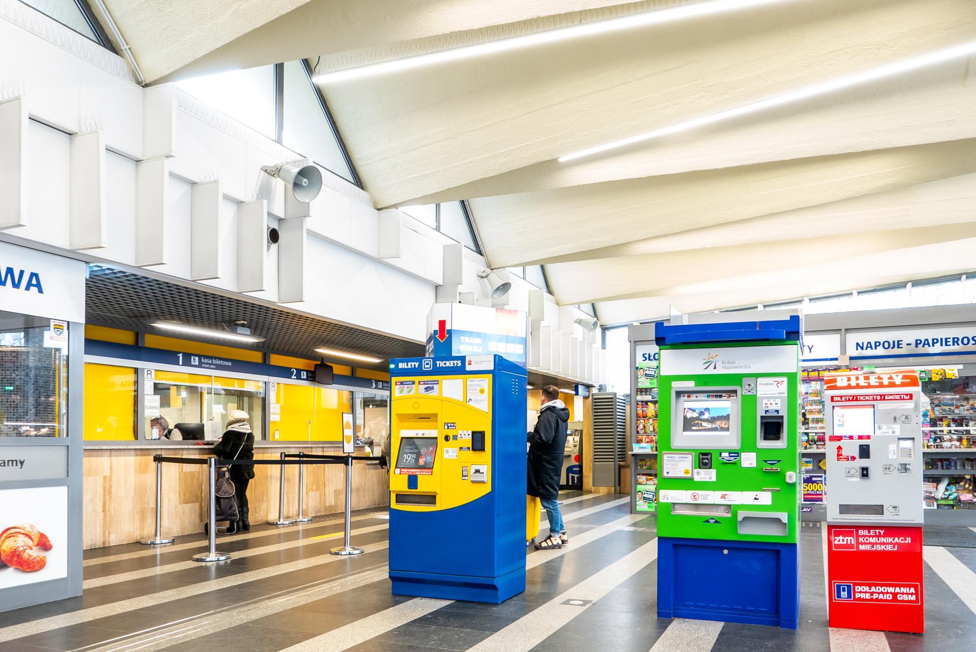 Dworzec PKP Warszawa Wschodnia przed przebudową w ramach remontu linii średnicowej