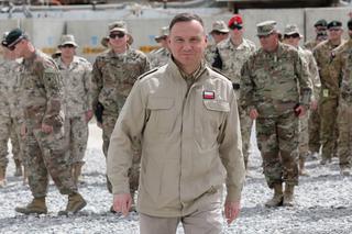 Prezydent Duda i minister Błaszczak z wielkanocną wizytą u żołnierzy w Afganistanie [ZDJĘCIA]
