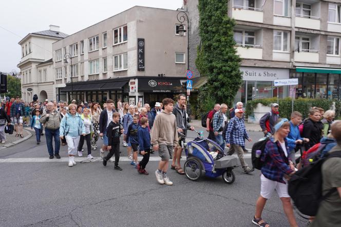 313. Warszawska Pielgrzymka Piesza na Jasną Górę - wymarsz z Warszawy