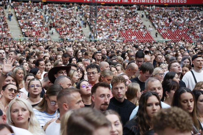 Koncert Jennifer Lopez w Warszawie (25.07.2025) - część druga. Organizatorem koncertu jest Prestige MJM