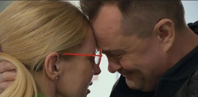 	Na Wspólnej odc 4048. Sławek Dziedzic (Mariusz Słupiński), Renata (Marta Jankowska)