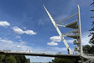 Kładka pieszo-rowerowa w Owińskach już otwarta