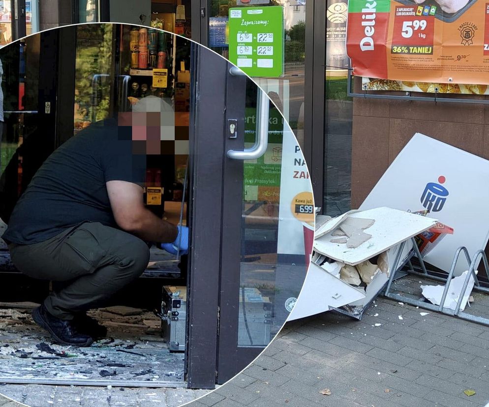 Złodzieje wysadzili bankomat w Kołobrzegu