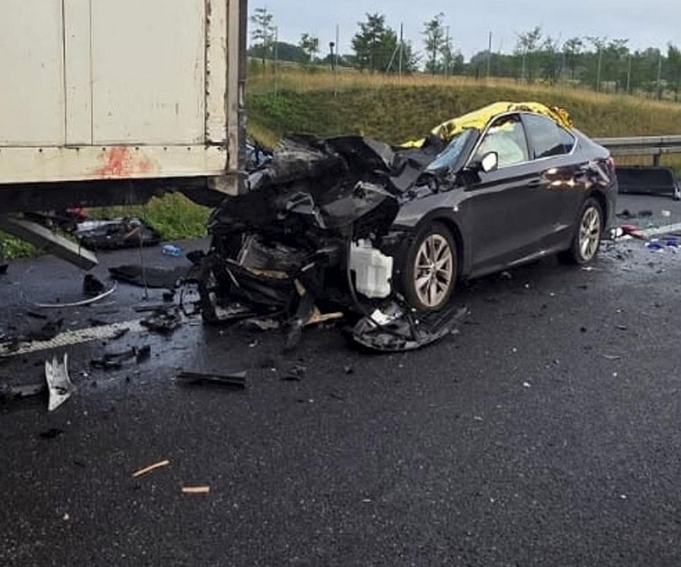 Wypadek na S7 pod Nidzicą. Trzy osoby nie żyją