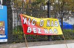Protest taksówkarzy w Warszawie 16.10.2025