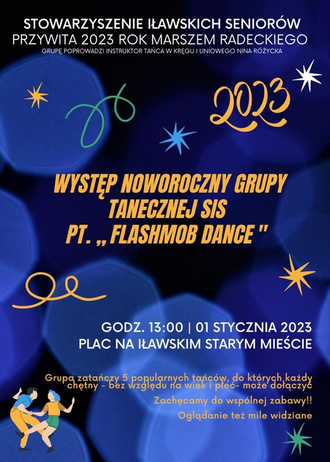 plakat flashmob noworoczny