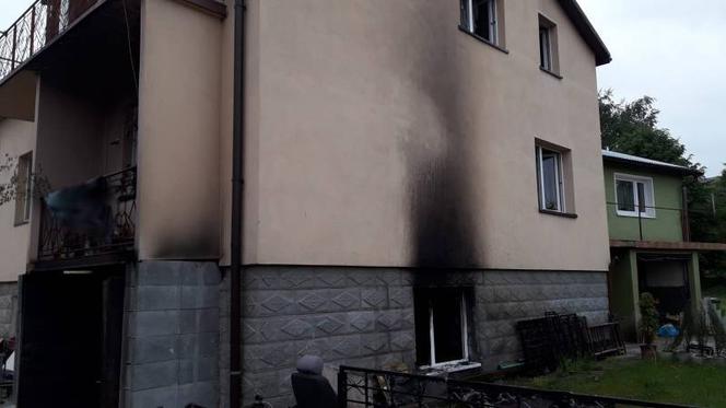 Pożar garażu w Marcinkowicach