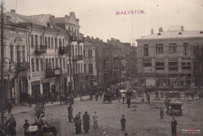 Rynek Kościuszki w Białymstoku. Tak zmieniał się centralny plac miasta od XIX wieku