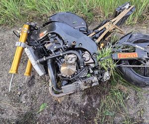 Śmiertelny wypadek w Bieruniu. Na DK44 zginął motocyklista